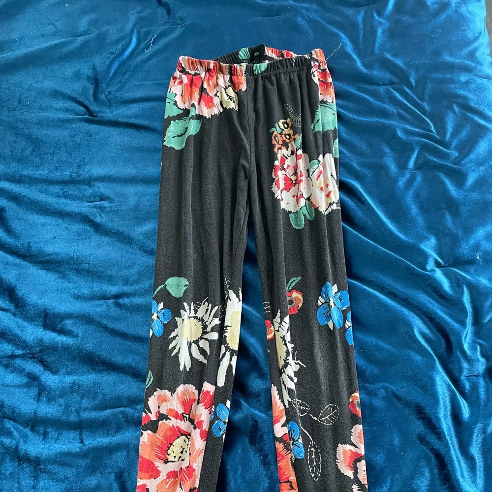 floral leggings